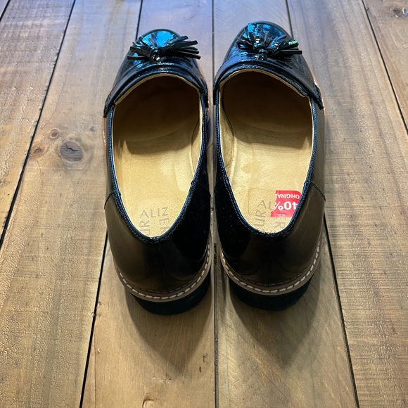 Naturalized Patent Leather Platform Loafers - Picture 2 of 5